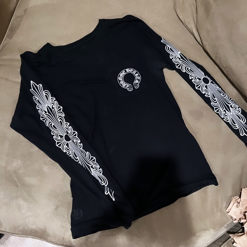 Chrome Heart Long sleeve Authentic W Bag.